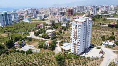 Просторная квартира 1+1 с видом на море в районе Махмутлар фото 3