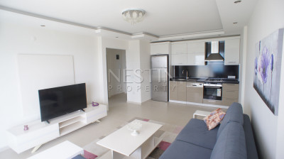 Просторная квартира 1+1 с видом на море в районе Махмутлар фото 12