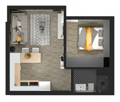 Квартиры 1+1 отельного типа фото 11