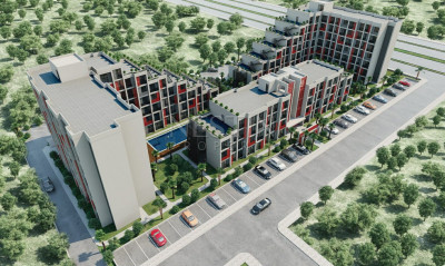 Квартиры отельного типа в районе Кепез - планировка 1+1 фото 1