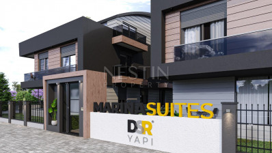 Квартиры отельного типа в районе Кепез - планировка 1+1 фото 10