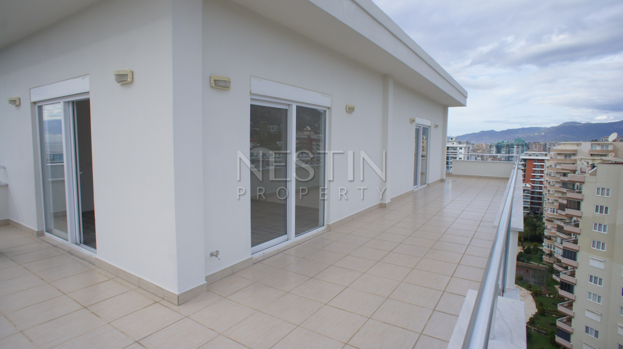 Просторный пентхаус 4+1 с видом на море и горы в районе Махмутлар фото 41