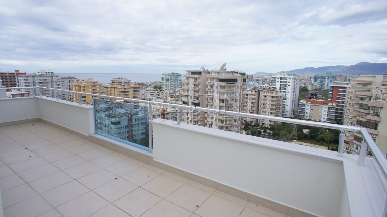 Просторный пентхаус 4+1 с видом на море и горы в районе Махмутлар фото 42