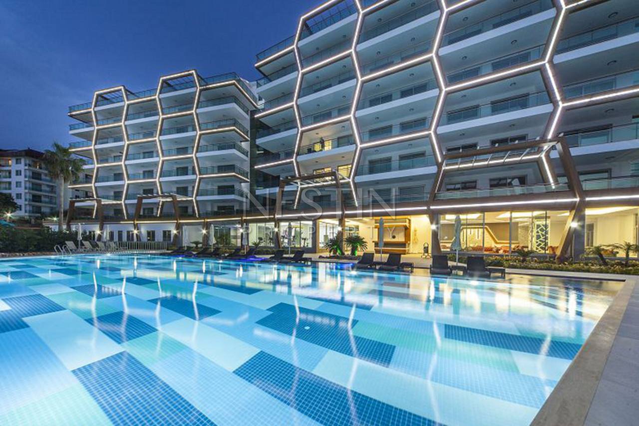 Квартира 1+1 в комплексе элит класса в районе Каргыджак фото 2