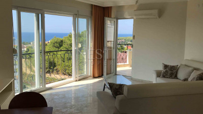 Квартира 1+1 в районе Авсаллар с видом на Средиземное море фото 3