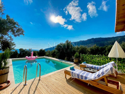 Уютная вилла 4+1 в районе Каш с видом на Средиземное море фото 3