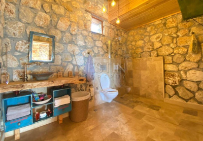 Уютная вилла 4+1 в районе Каш с видом на Средиземное море фото 9