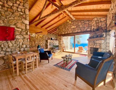 Уютная вилла 4+1 в районе Каш с видом на Средиземное море фото 11