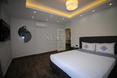 Дизайнерская квартира 3+1 на первой береговой линии в районе Кестель фото 15