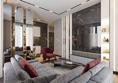 Квартиры класса люкс в роскошном проекте жилого комплекса в районе Авсаллар фото 21