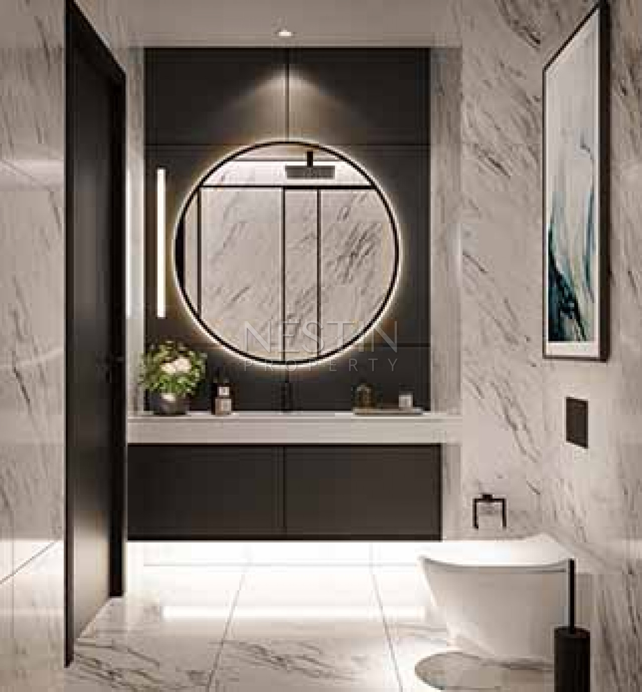 Квартиры класса люкс в роскошном проекте жилого комплекса в районе Авсаллар фото 30