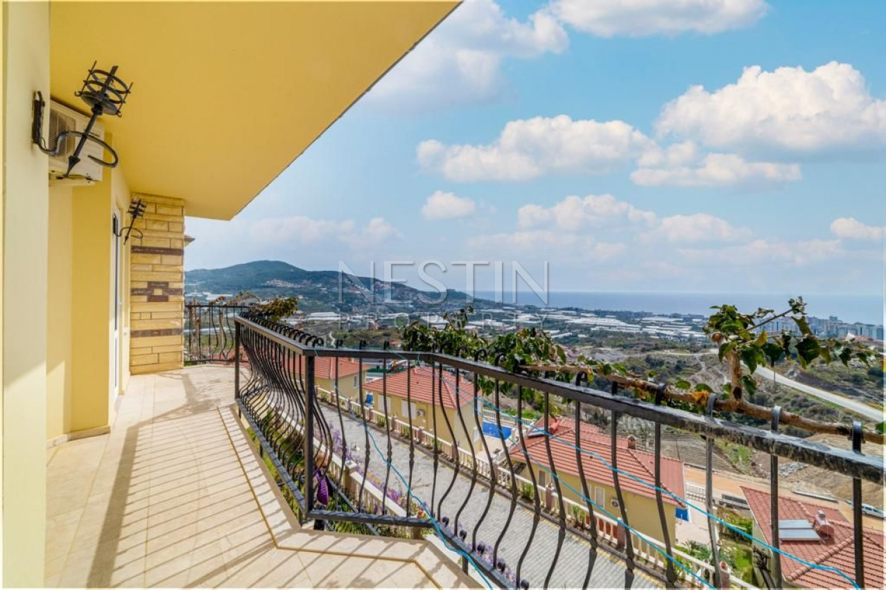 Вилла 3+1 на территории комплексе отельного типа в районе Каргыджак фото 24