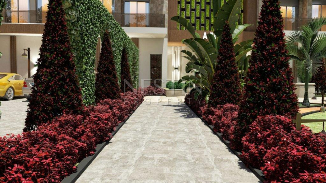 Новый жилой комплекс в районе Оба в 900 м от Средиземного моря фото 12