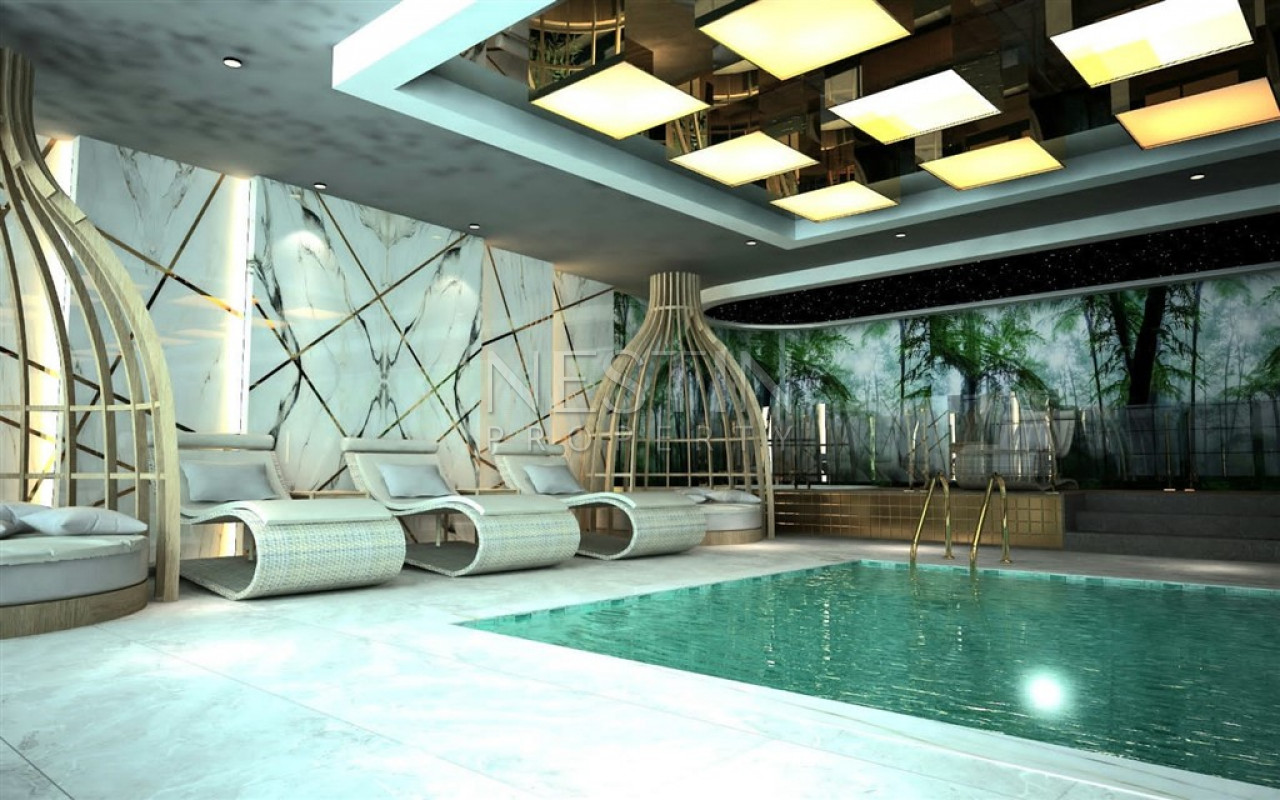 Новый жилой комплекс в районе Оба в 900 м от Средиземного моря фото 23