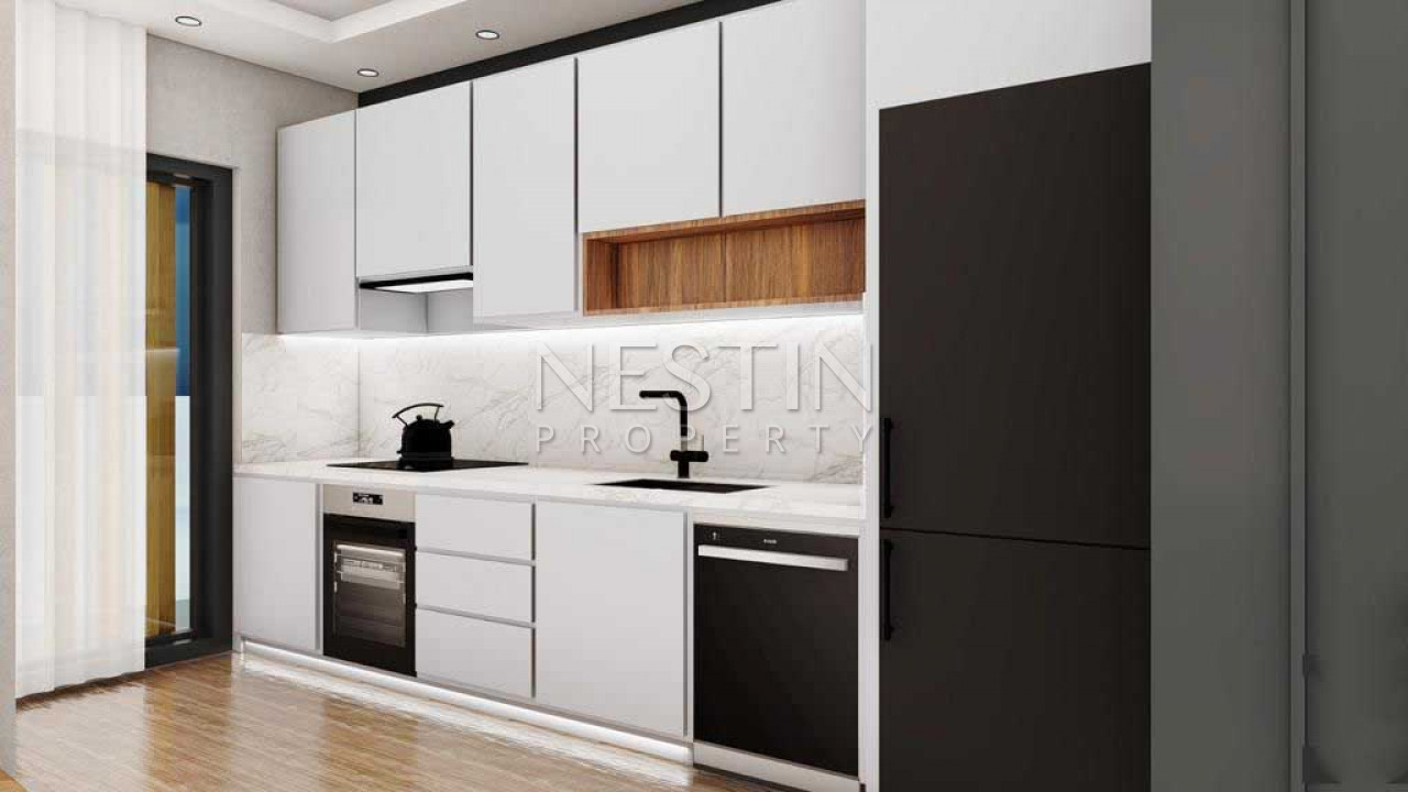 Проект нового жилого комплекса на стадии строительства в районе Авсаллар фото 20