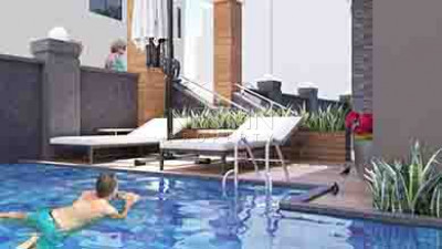 Садовый дуплекс 2+1 в новом жилом комплексе на стадии строительства в центре города Аланья фото 3