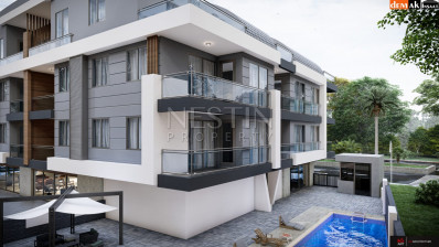 Проект нового жилого комплекса на этапе строительства в районе Сарысу. фото 3