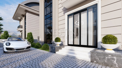 Новый проект шикарных Вилл в районе Конаклы в 350 м от моря фото 4