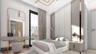 Новый проект шикарных Вилл в районе Конаклы в 350 м от моря фото 17