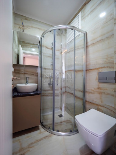 Квартиры планировкой 1+1 и 2+1 в новом жилом комплексе в районе Каргыджак фото 25