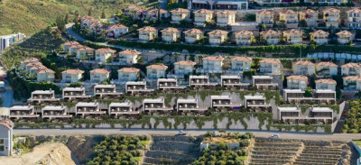 Виллы элит класса 3+1 на стадии строительства в районе Каргыджак фото 2