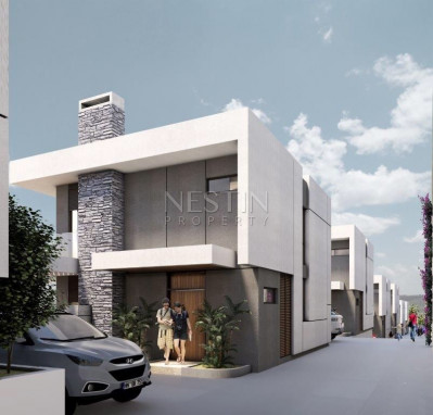 Виллы элит класса 3+1 на стадии строительства в районе Каргыджак фото 9