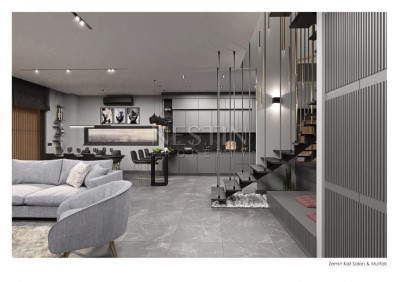 Виллы элит класса 3+1 на стадии строительства в районе Каргыджак фото 10