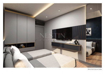 Виллы элит класса 3+1 на стадии строительства в районе Каргыджак фото 15