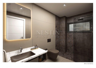 Виллы элит класса 3+1 на стадии строительства в районе Каргыджак фото 18