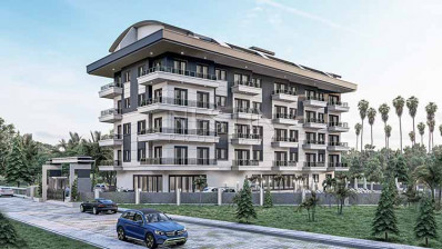 Квартира 1+1 в комплексе на стадии строительства в районе Оба фото 1