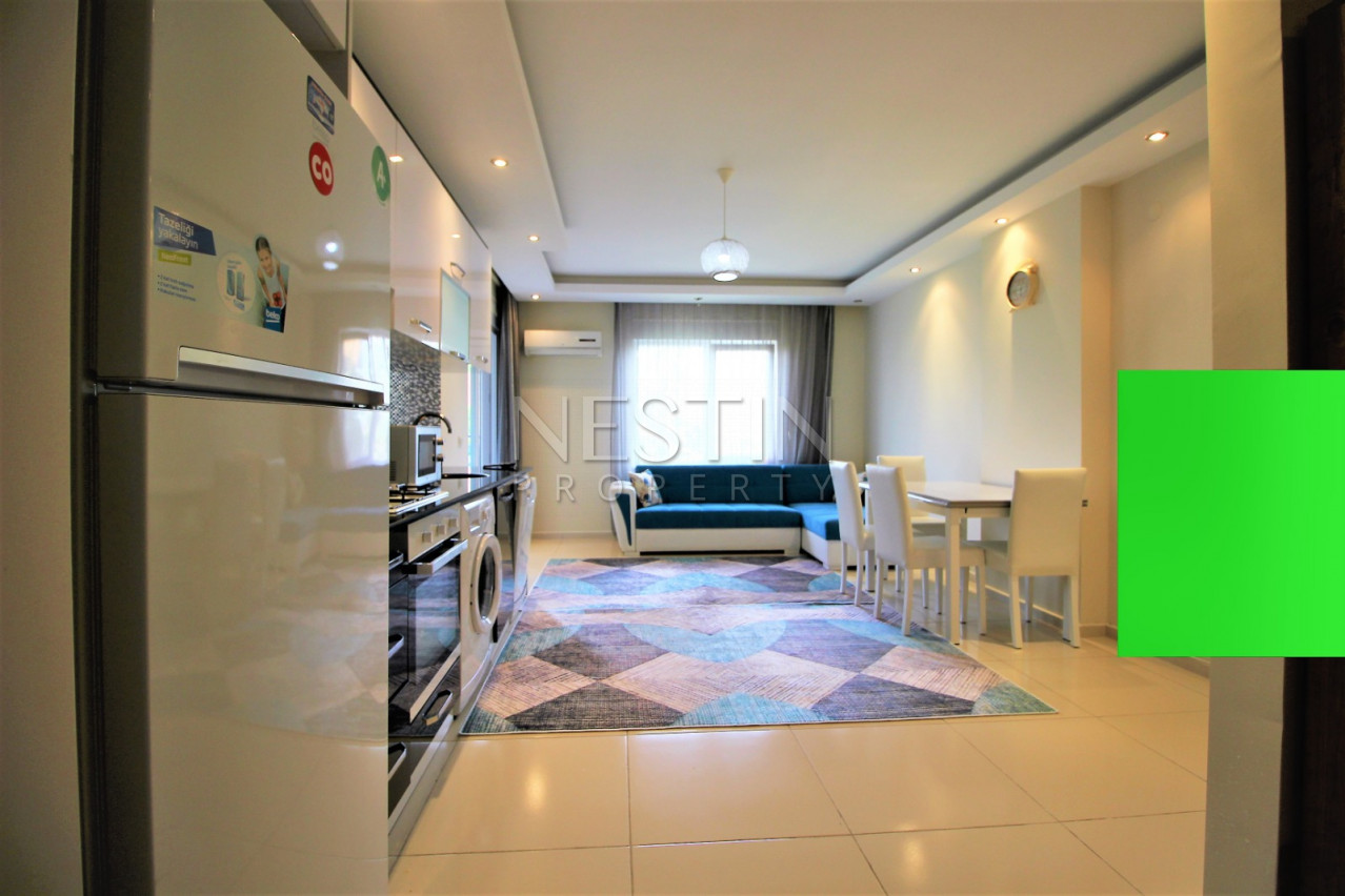 Просторная квартира 1+1 в районе Тосмур с видом на горы фото 13