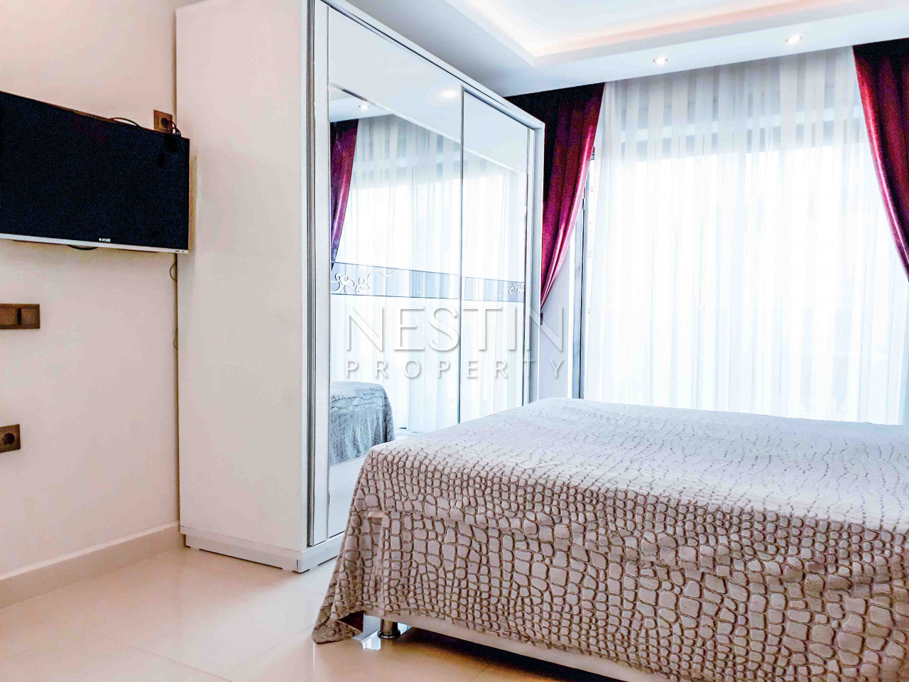 Уютная квартира 2+1 в комплексе премиум класса в районе Каргыджак фото 22