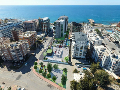 Светлая просторная квартира 1+1 в районе Оба, в 100 м от моря фото 3