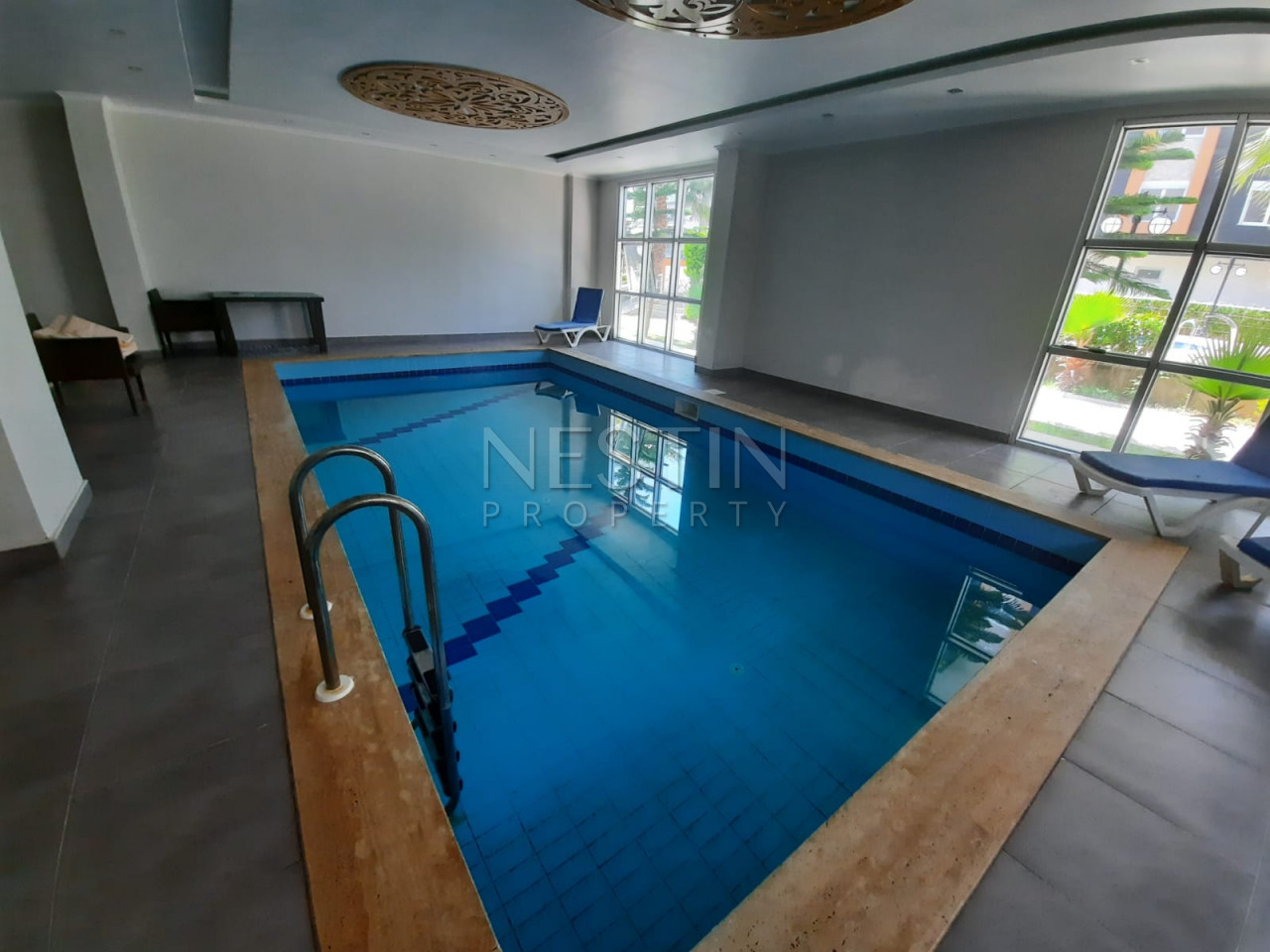 Пентхаус 3+1 в районе Кестель с видом на море и горы фото 13