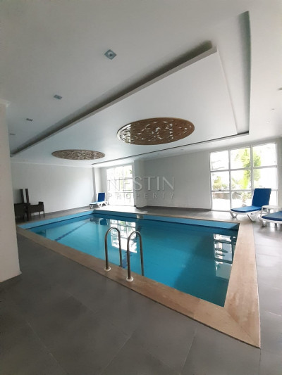 Пентхаус 3+1 в районе Кестель с видом на море и горы фото 14