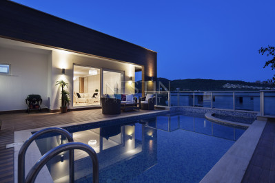 Вилла 3+1 с мебелью в элитном комплексе в Каргыджаке фото 2