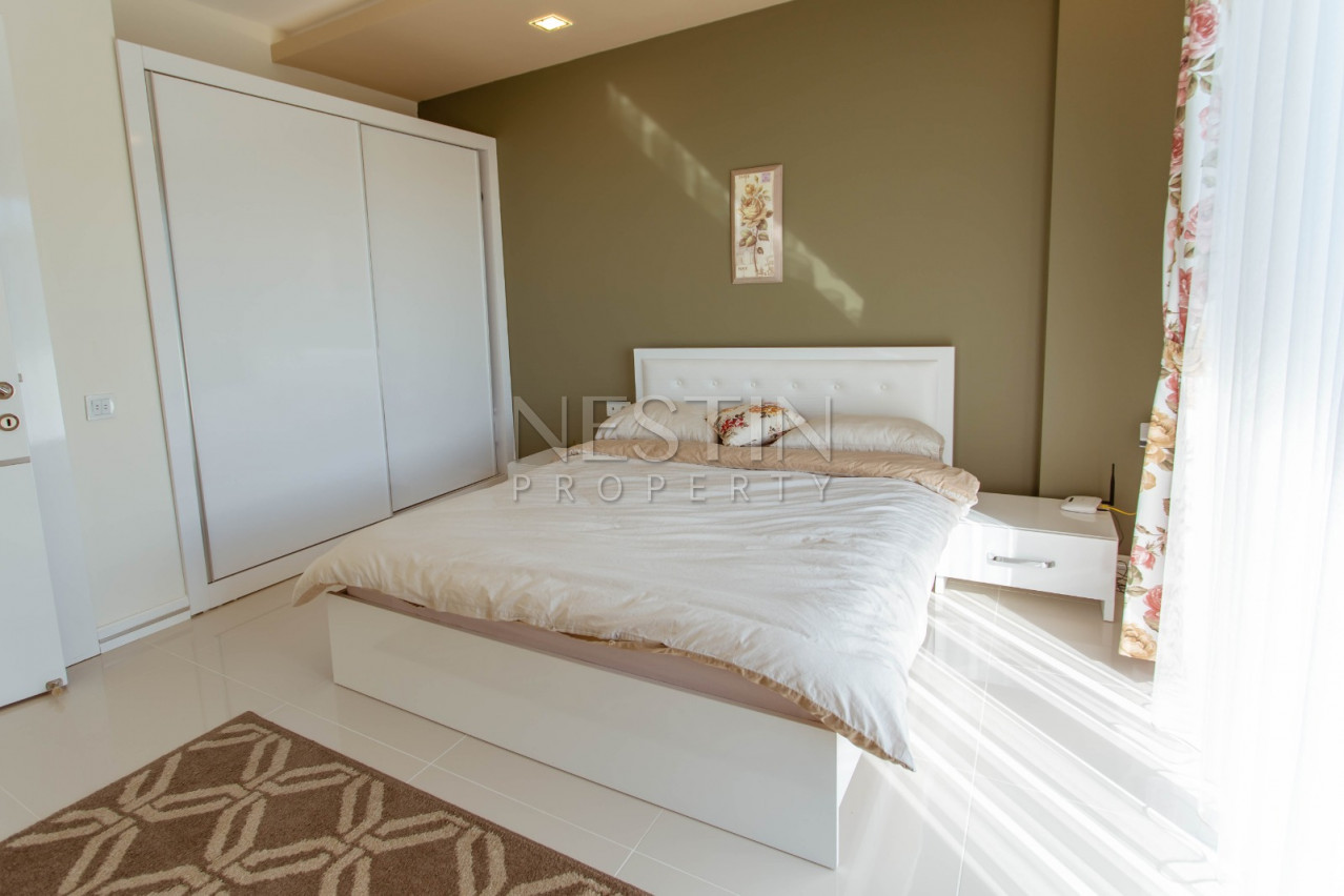 Вилла 3+1 с мебелью в элитном комплексе в Каргыджаке фото 16