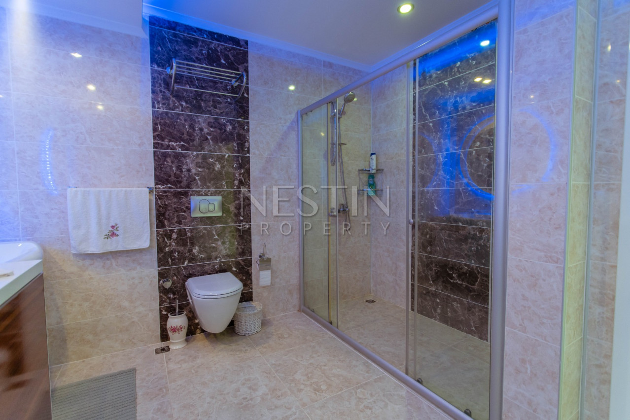 Вилла 3+1 с мебелью в элитном комплексе в Каргыджаке фото 19