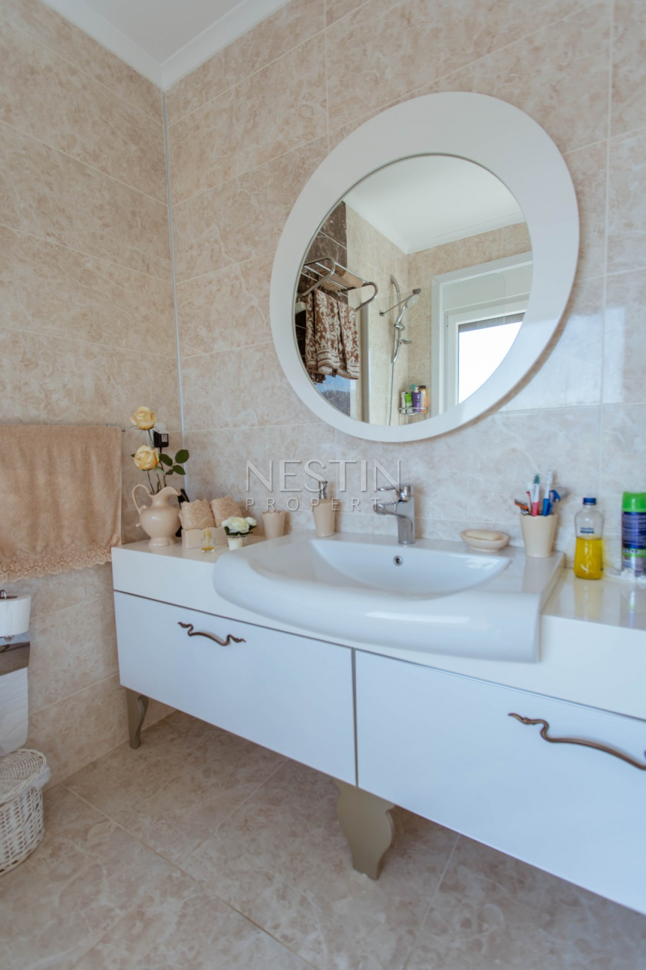 Вилла 3+1 с мебелью в элитном комплексе в Каргыджаке фото 31