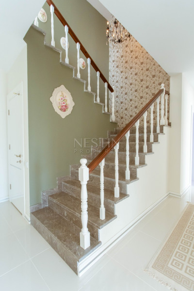 Вилла 3+1 с мебелью в элитном комплексе в Каргыджаке фото 33