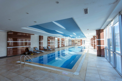 Вилла 3+1 с мебелью в элитном комплексе в Каргыджаке фото 36