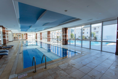 Вилла 3+1 с мебелью в элитном комплексе в Каргыджаке фото 38