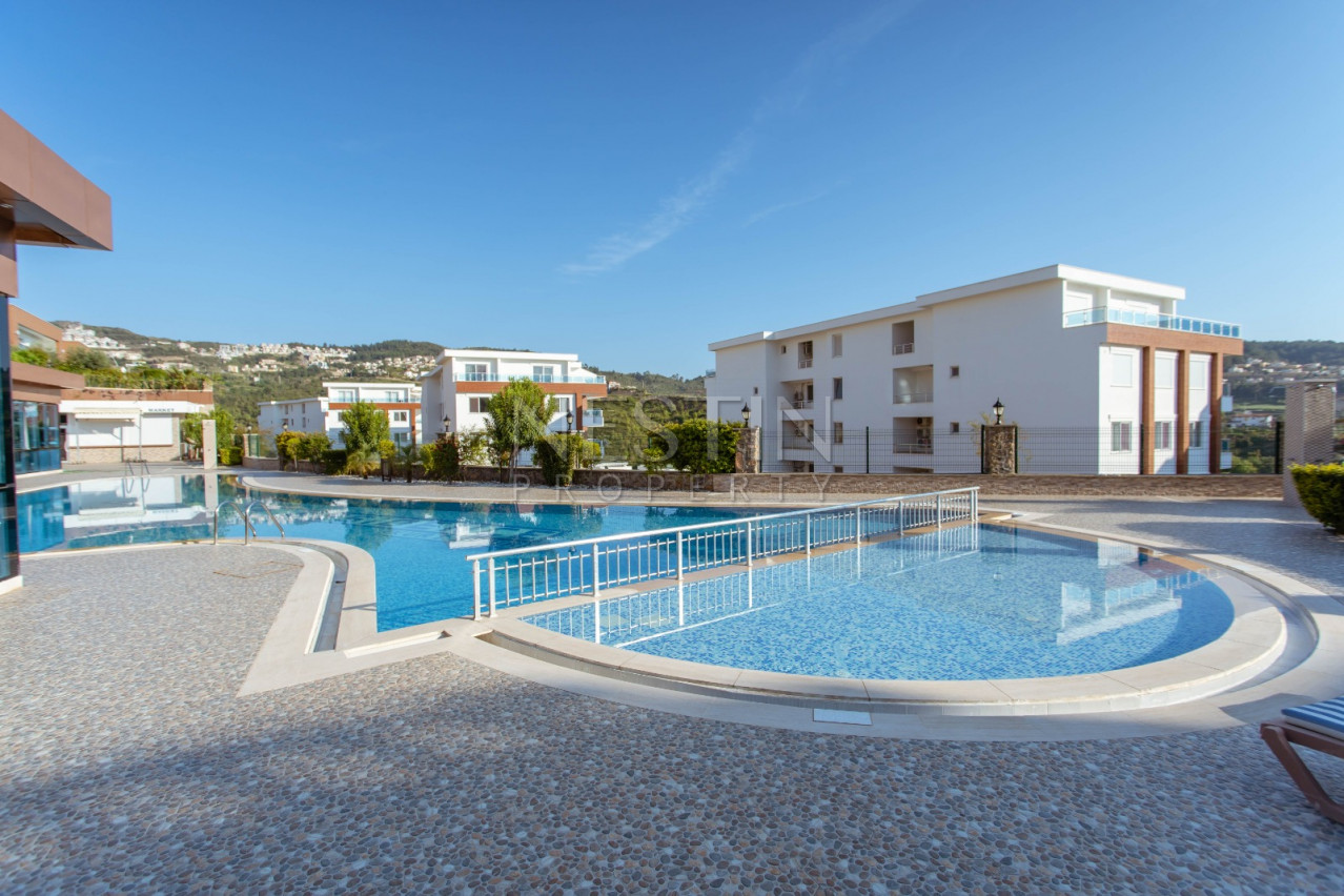 Вилла 3+1 с мебелью в элитном комплексе в Каргыджаке фото 42