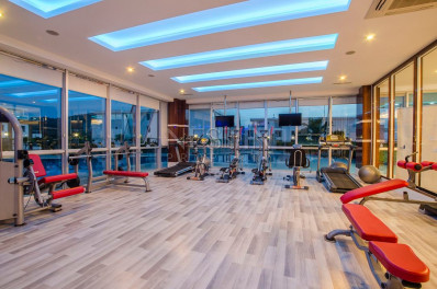 Вилла 3+1 с мебелью в элитном комплексе в Каргыджаке фото 47