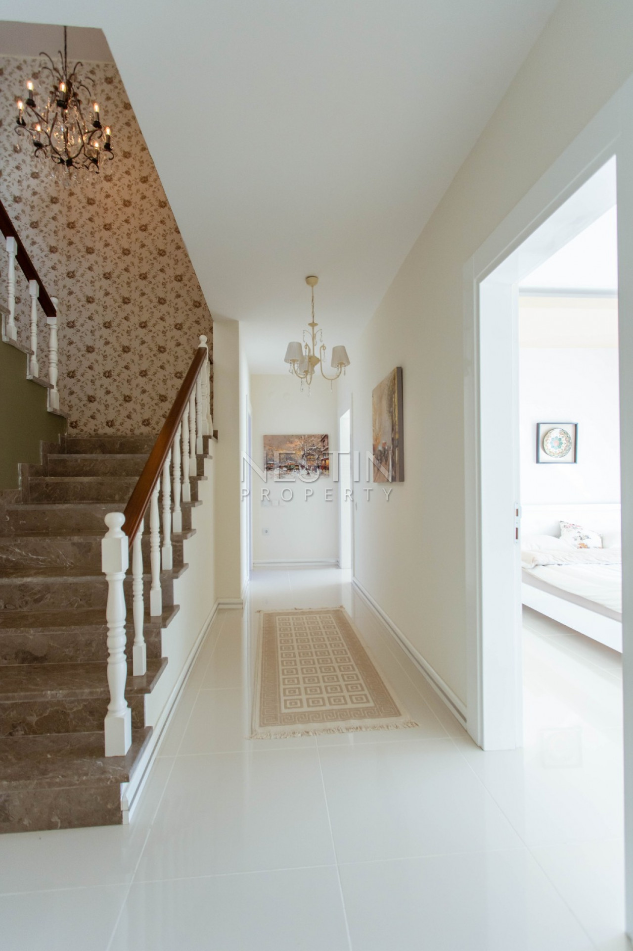 Вилла 3+1 с мебелью в элитном комплексе в Каргыджаке фото 56