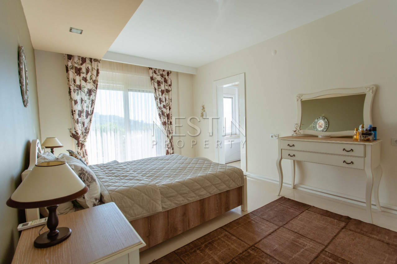 Вилла 3+1 с мебелью в элитном комплексе в Каргыджаке фото 62