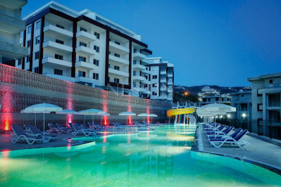 Вилла 3+1 с мебелью в элитном комплексе в Каргыджаке фото 69