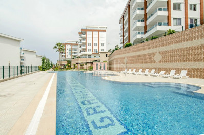 Вилла 3+1 с мебелью в элитном комплексе в Каргыджаке фото 83