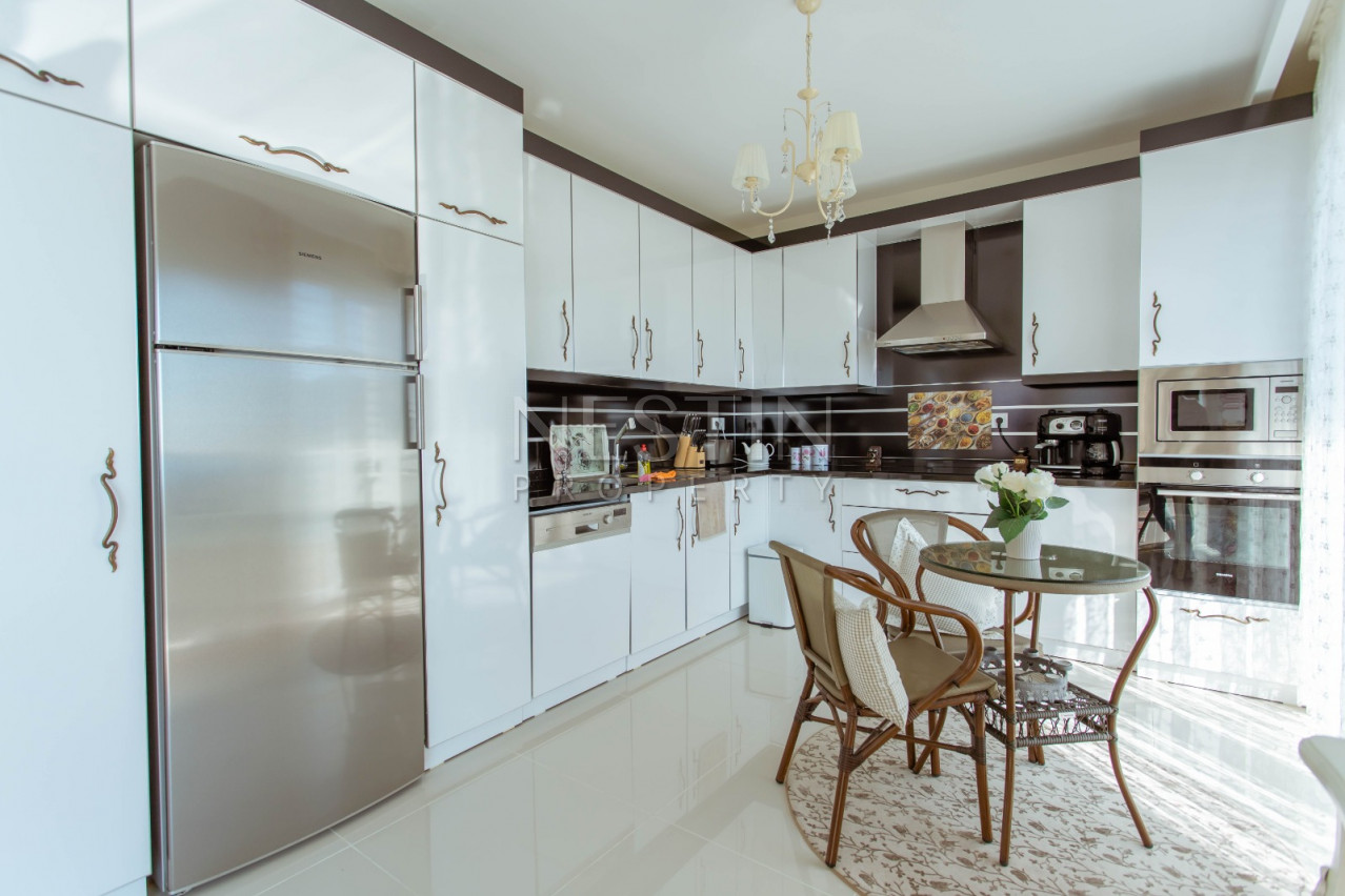 Вилла 3+1 с мебелью в элитном комплексе в Каргыджаке фото 84