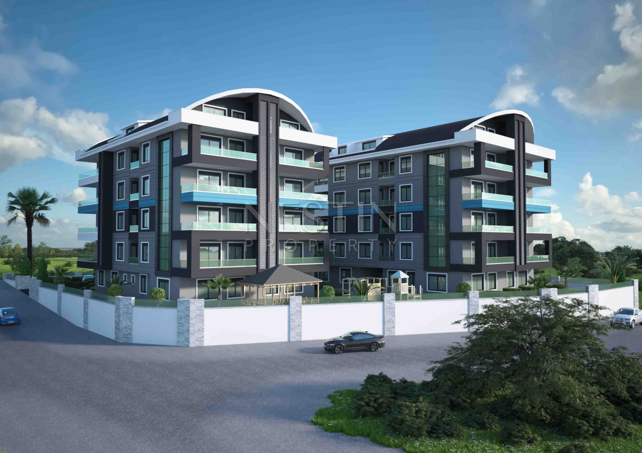 Квартиры разной планировки в новом жилом комплексе района Оба фото 1